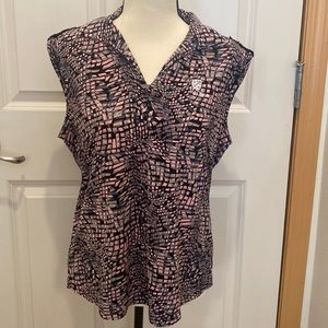 Sport Haley V-Neck Tank Top  Size Medium